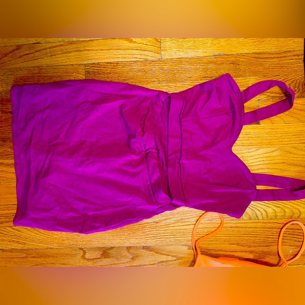 Magenta Mini Dress